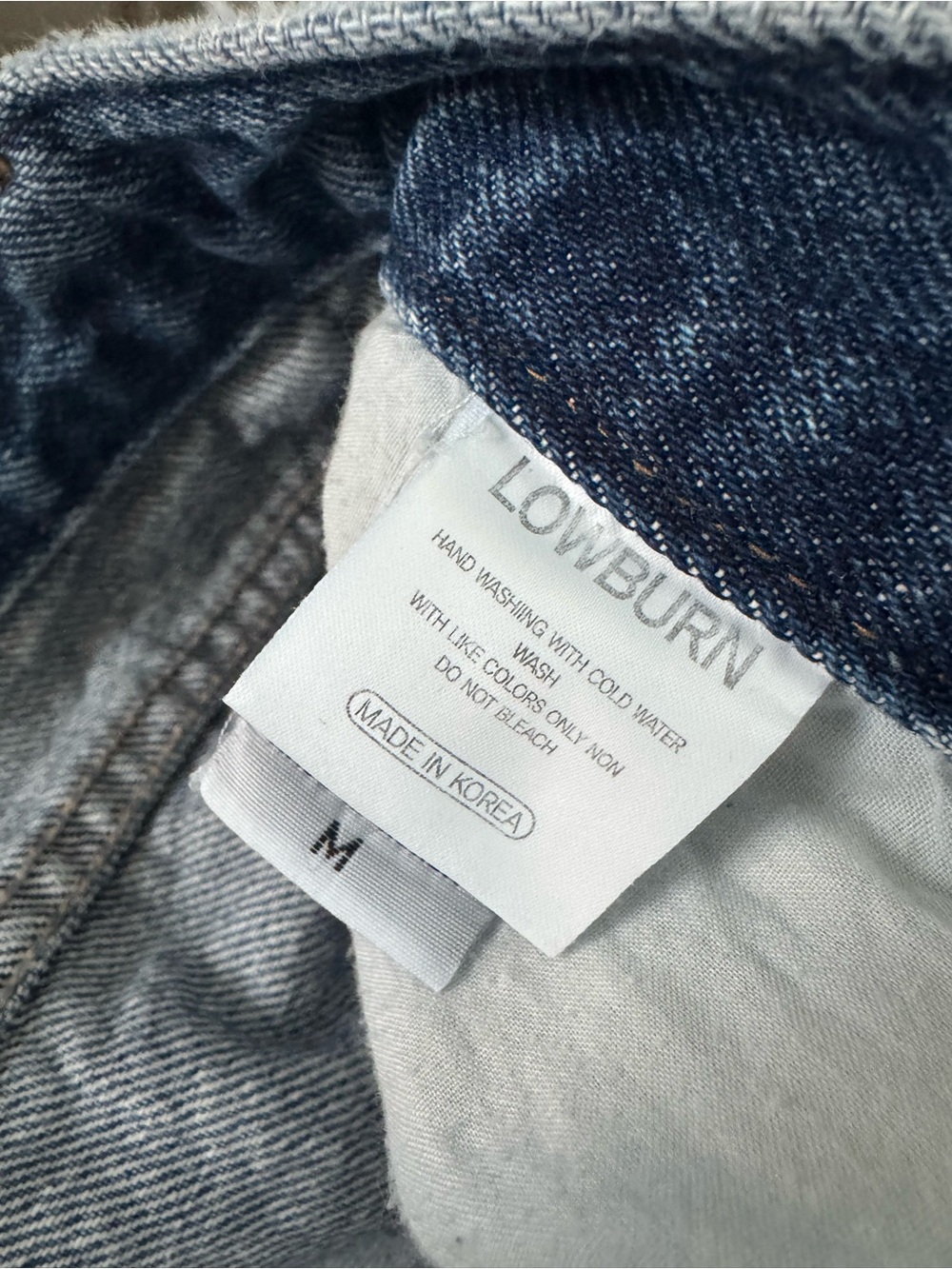 Lowburn 100% cotton jeans - Picture 3 of 8